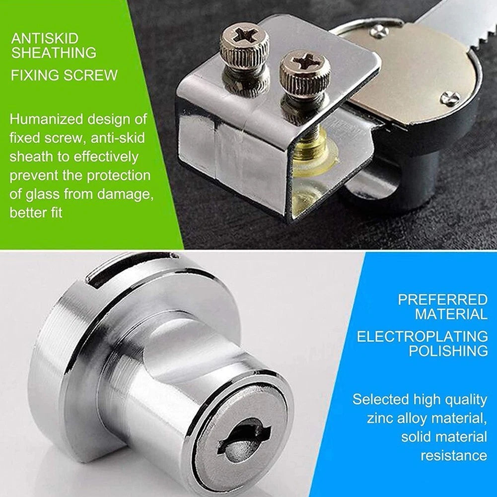 2X Zinc Alloy Lock for Cupboard Display Reptile Vivarium Terrarium
