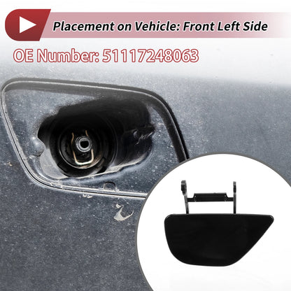 Front Left Washer Nozzle Cover Cap No. 51117248063 for BMW 535i GT (2010–2017)
