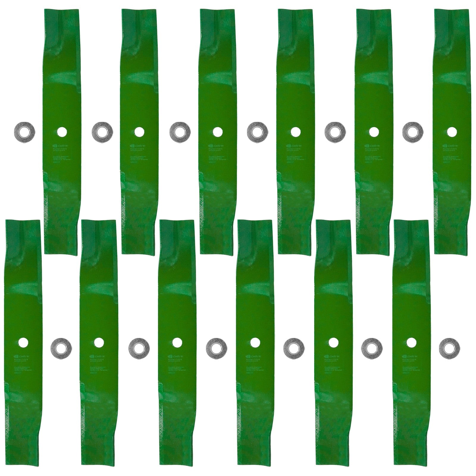 Mower Deck Blade Replacement with Nuts for Cub Cadet LZ54 M54 (2005–2015)