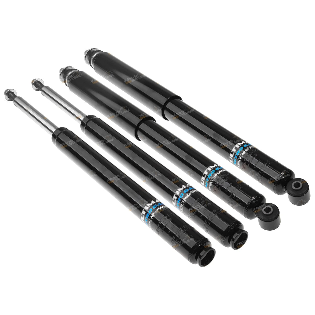 Set of 4 Strut Shock Absorbers for Commodore Sedan (1978–1994) Lowered