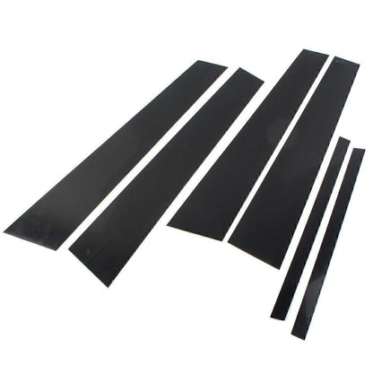 Door Trim Cover Kit for Honda Accord (2008–2012) - Black Pillar Posts