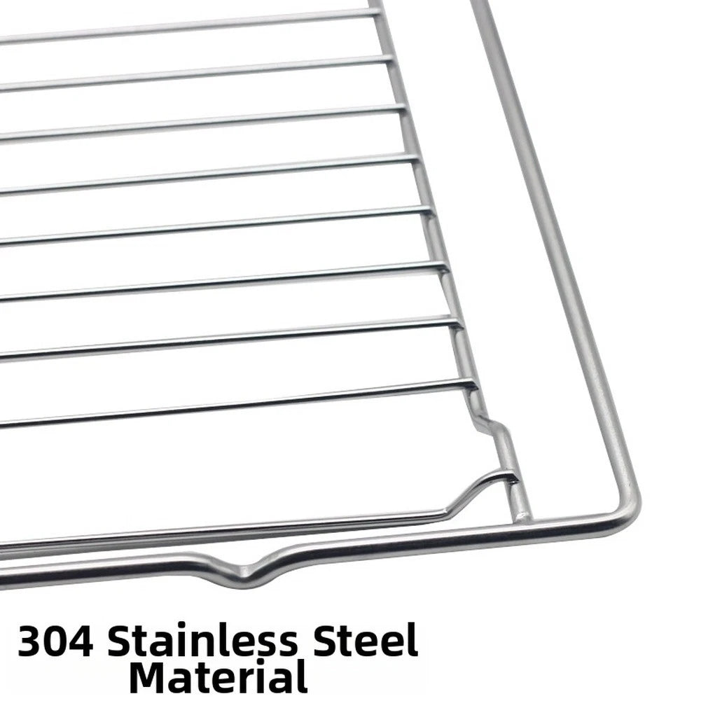 304 SS Oven Rack Grill for Standard Ovens (44.8 x 33.7 cm)