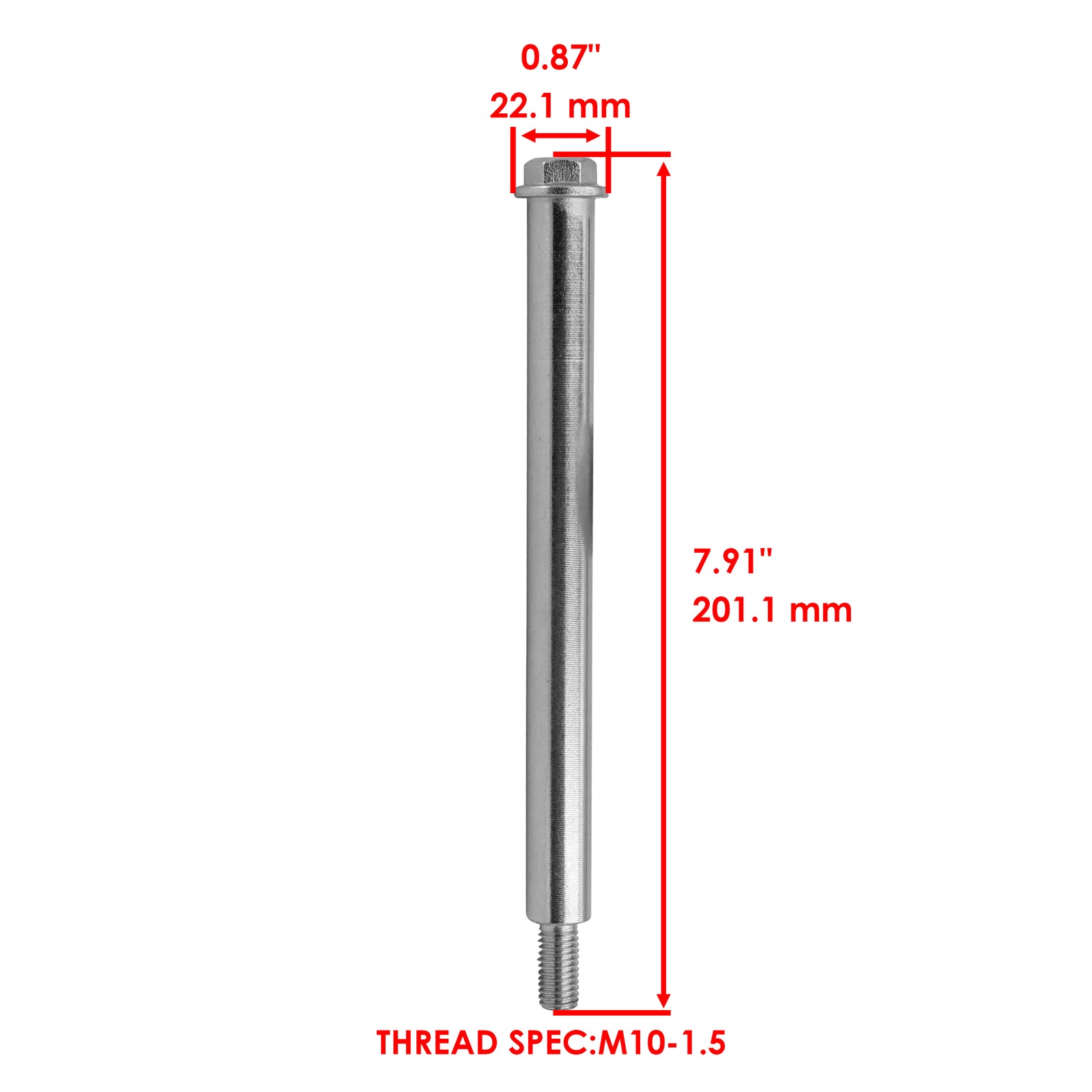 Deck Roller Pin Replacement for John Deere X500 X520 X530 X534 X540 (2012–2019)