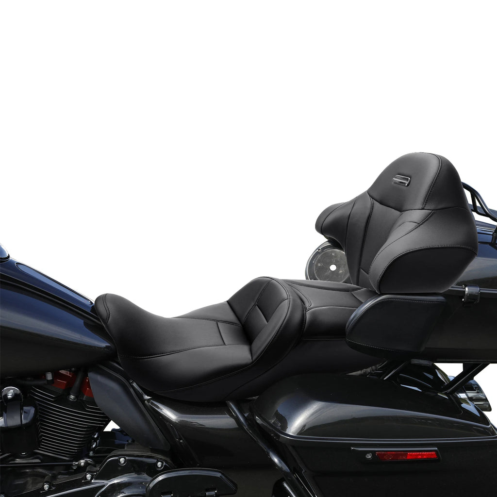 Seat Pad Backrest for Harley Road Street Glide (2014–2023)
