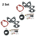 2X Carburetor Kit for Johnson Evinrude 1.5hp 2hp 3hp (18-7043, 382048)