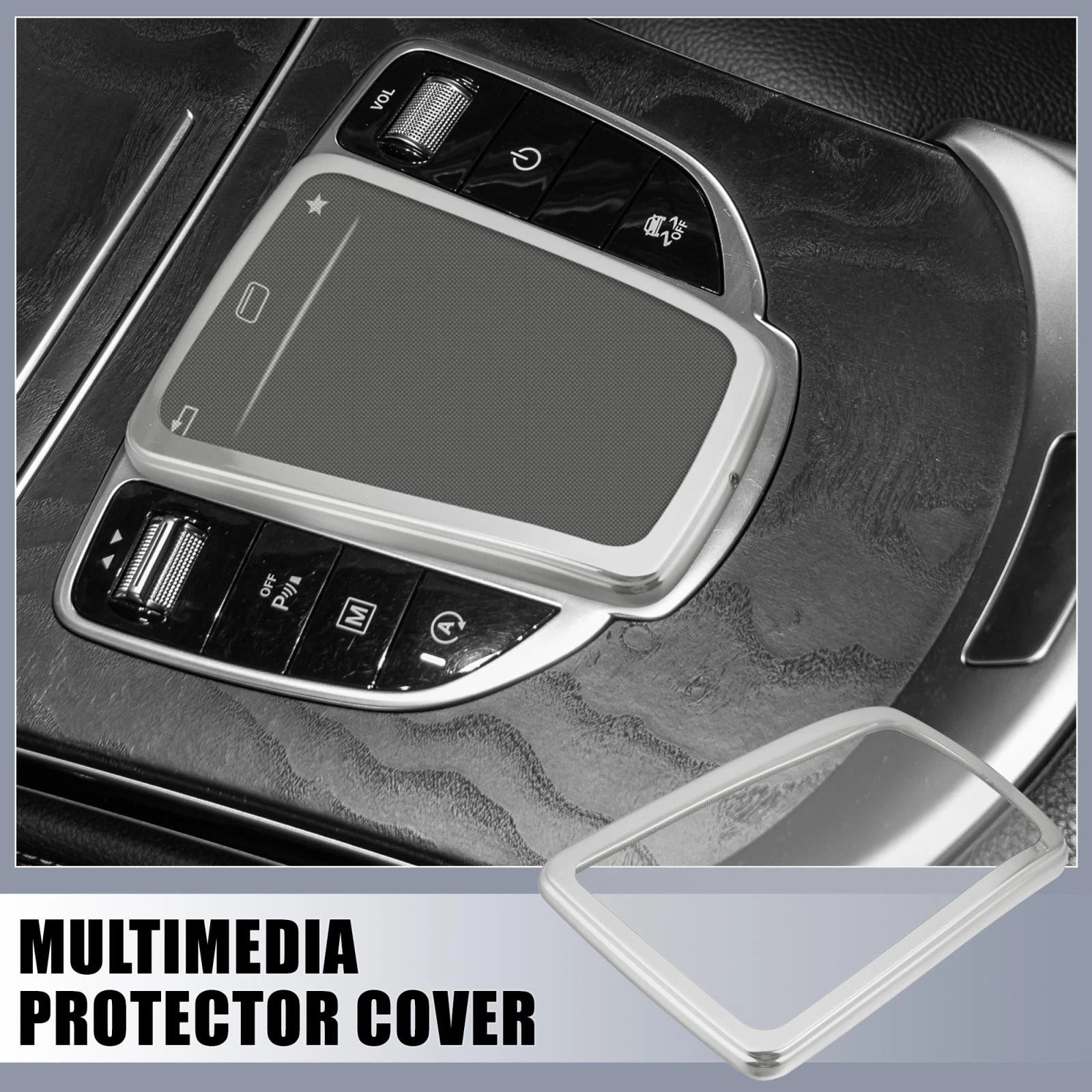 Media Multimedia Protector Cover TPU for Mercedes-Benz GLC (2016–2019)