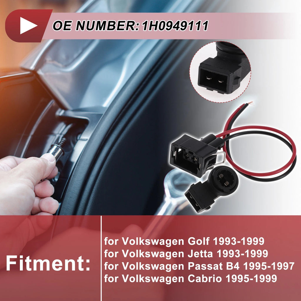 Side Marker Light Socket Bulb Wiring Replacement for Volkswagen Golf (1993–1999)