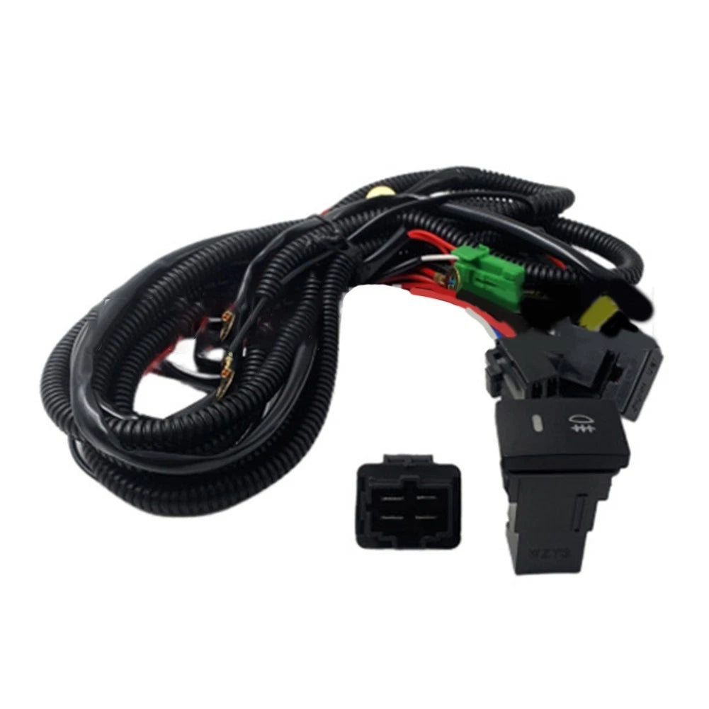 Complete Fog Light Assembly with Wiring for Nissan Vehicles