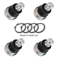 Set of 4 Ball Joints for Polaris RZR XP 1000, RS1, Turbo, PRO XP (2014–2023)