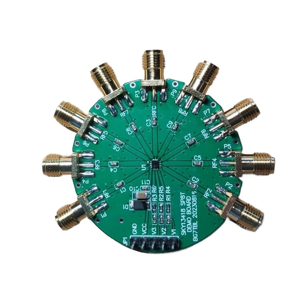 SP8T RF Switch Module for 8 Select Antenna Applications (50KHz to 6GHz)