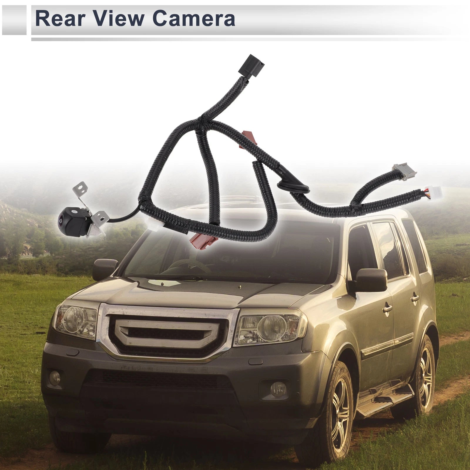 Rear View Camera for Honda Pilot (2009–2015) 120-180 Degree