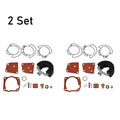 Set of 2 Carburetor Repair Kits for Johnson Evinrude (438996, 436852)