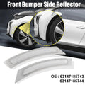 Front Bumper Reflector Replacement for BMW 5 Series LCI White (2013–2017)