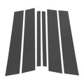 Door Pillar Window Trim Set for BMW X1 (2009–2015) Carbon Fiber Pattern
