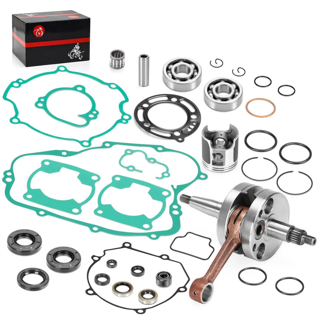 Engine Rebuild Kit for Kawasaki KX100 (2006–2013) - Crankshaft, Piston, Gaskets