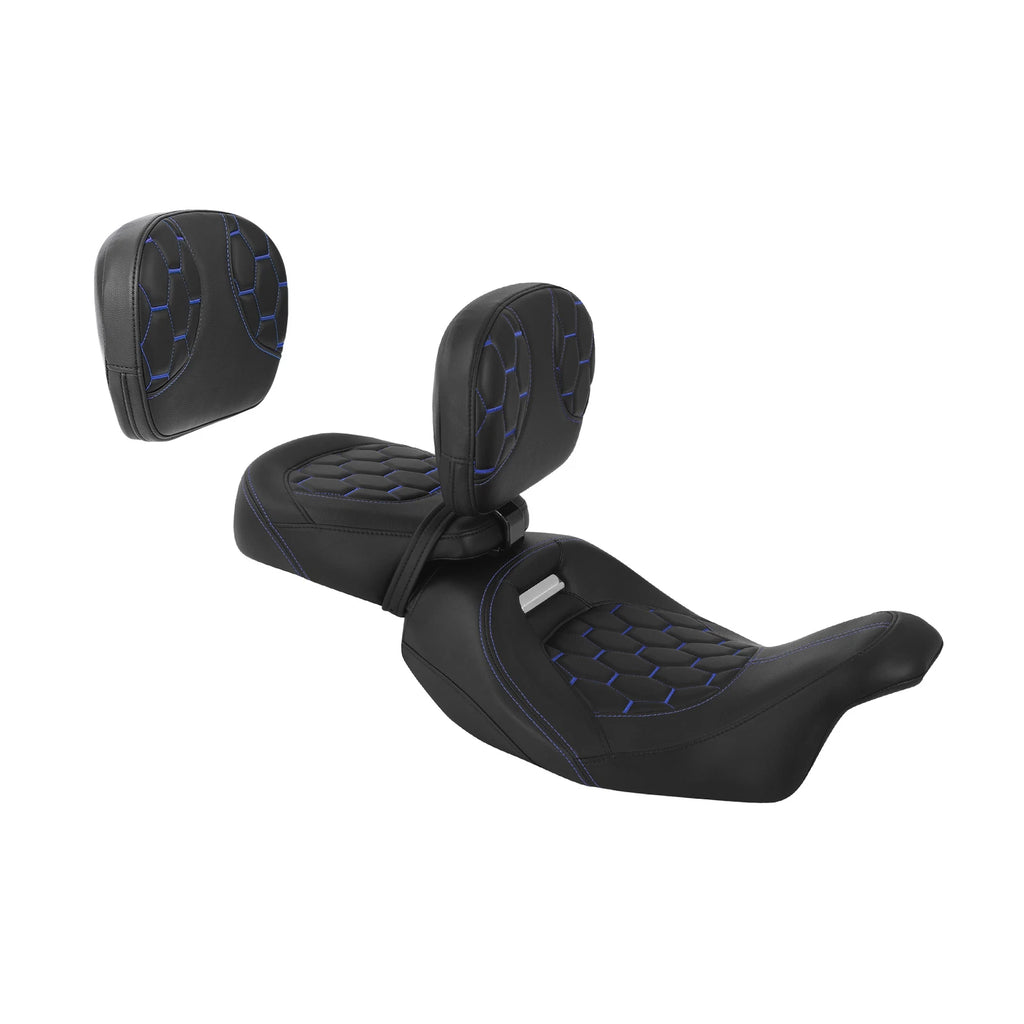 Seat Pad Backrest for Harley CVO Street Glide (2009–2023)