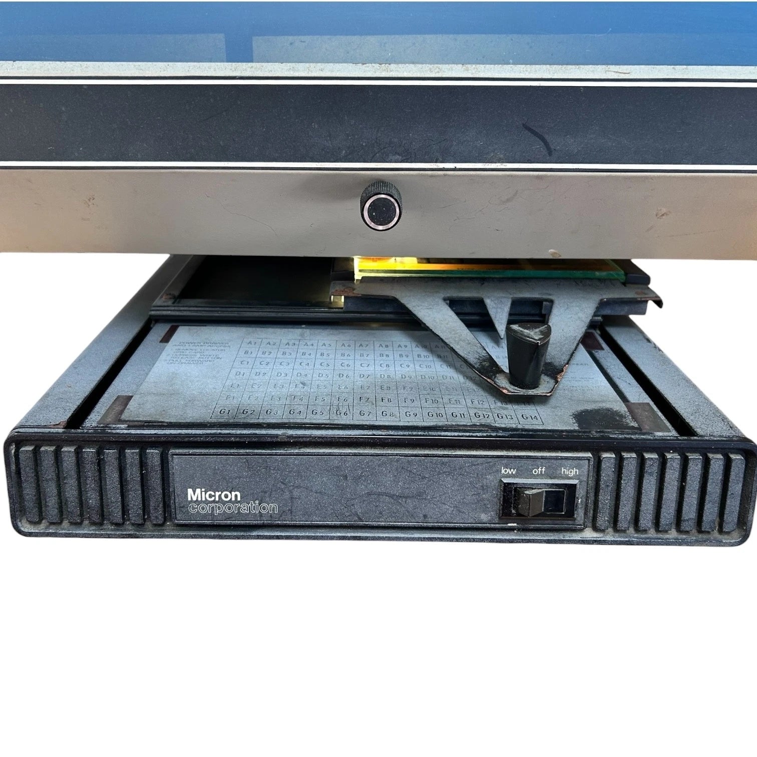 Micron 790 Microfiche Reader Projector for Vintage Models (Tested)