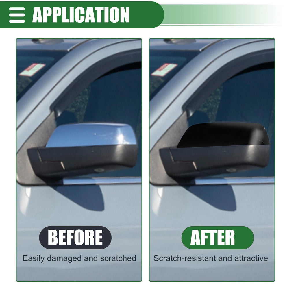 Left Rearview Mirror Cap Replacement for Chevrolet Silverado 1500 (2014–2020)
