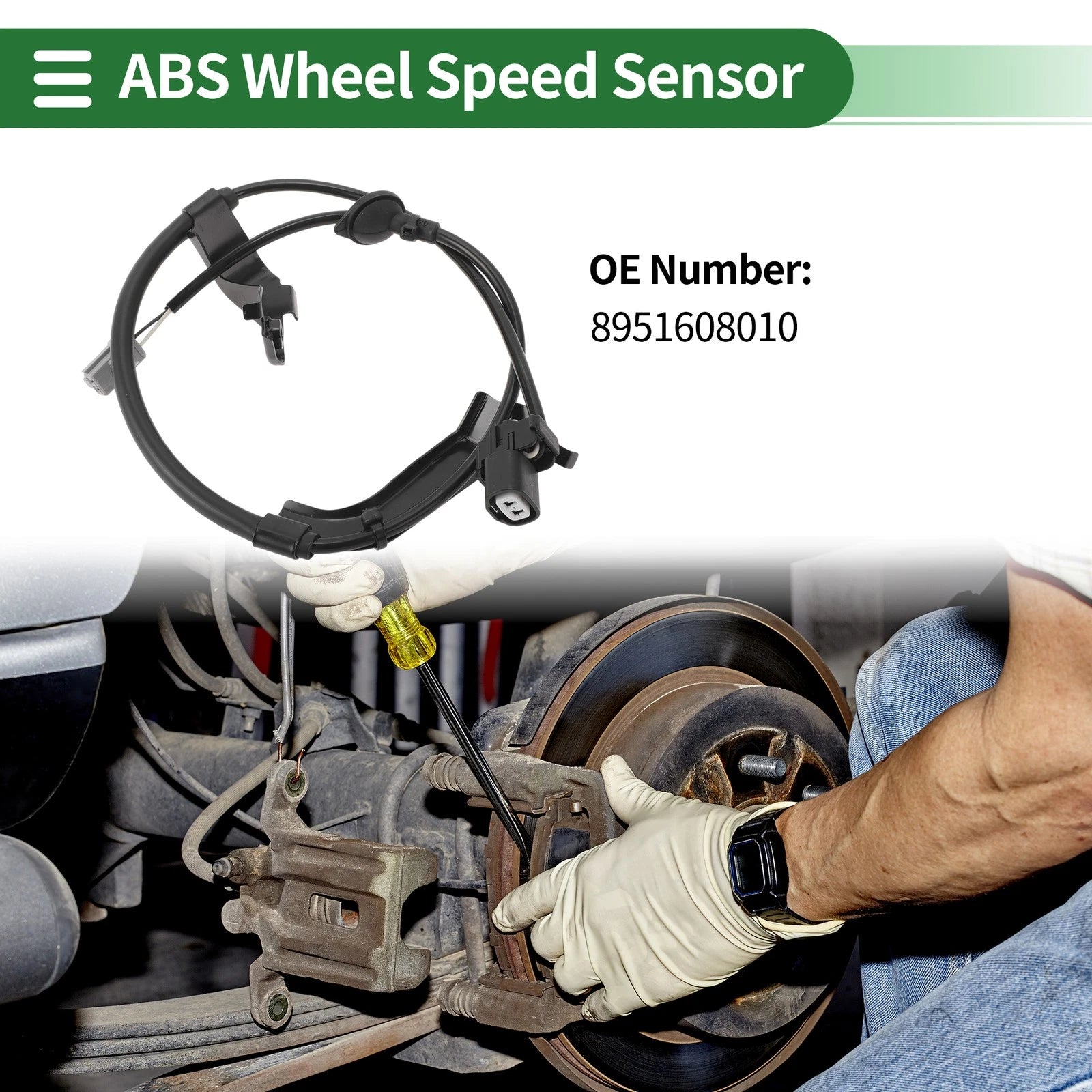 ABS Wheel Speed Sensor for Toyota Sienna Left (2006–2010)