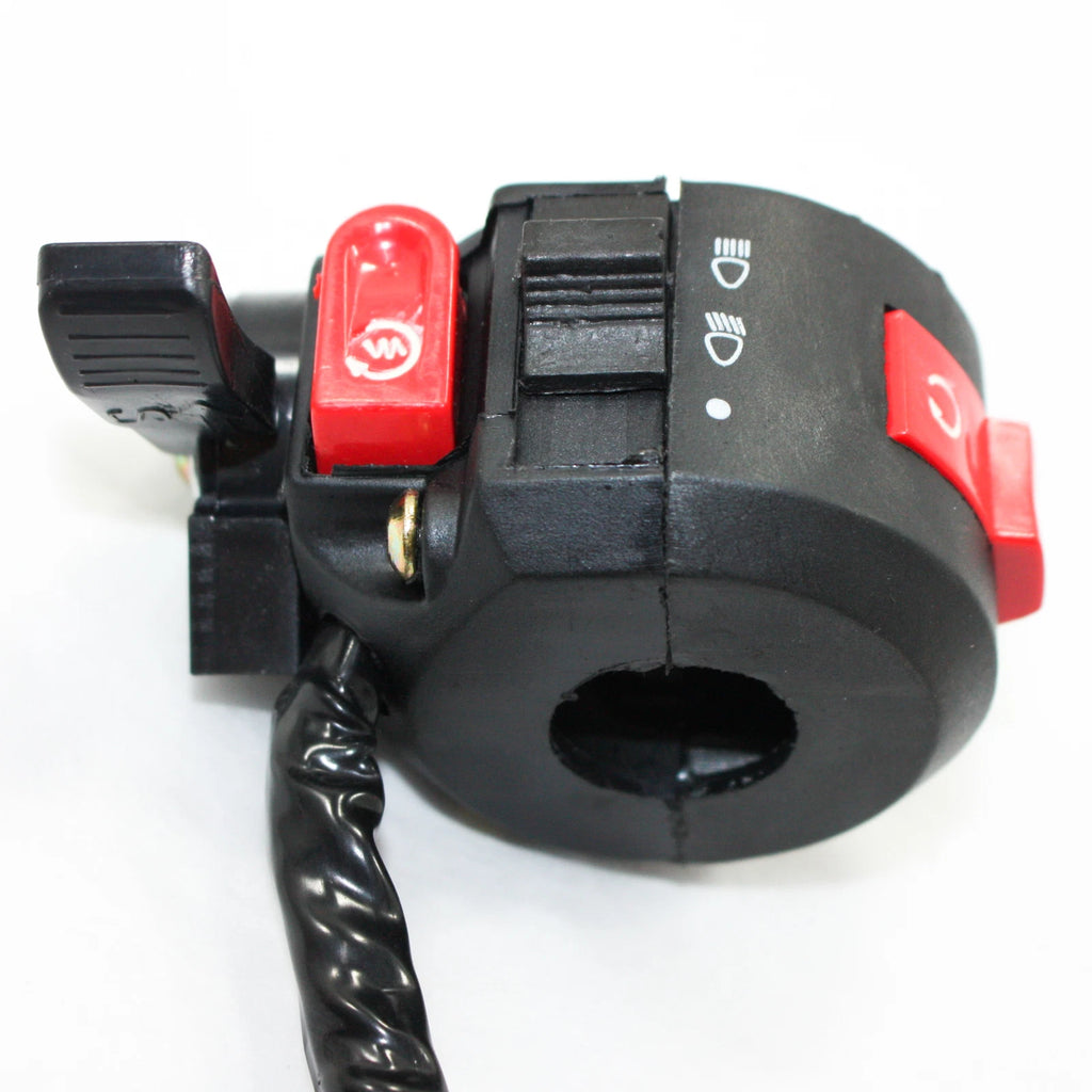 Kill Start Light Switch Button Housing for 125cc PIT Quad ATV