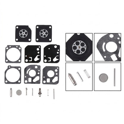RB-29 Carburetor Kit for Blower Fuel System (Metal, Black Finish)