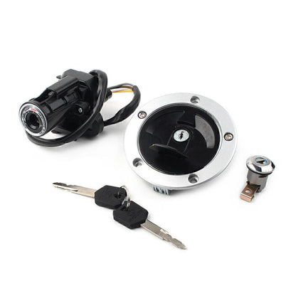 Ignition Switch Lock Key Set for Kawasaki Ninja ZX6R/636 (2013–2018)