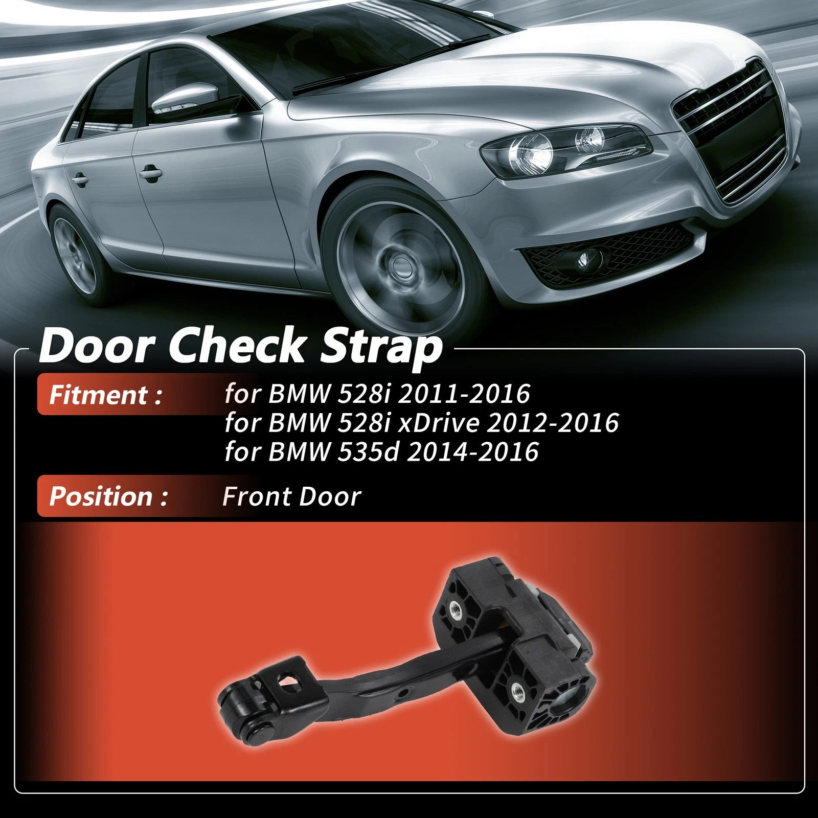 Front Door Check Strap Replacement for BMW 528i (2011–2016)