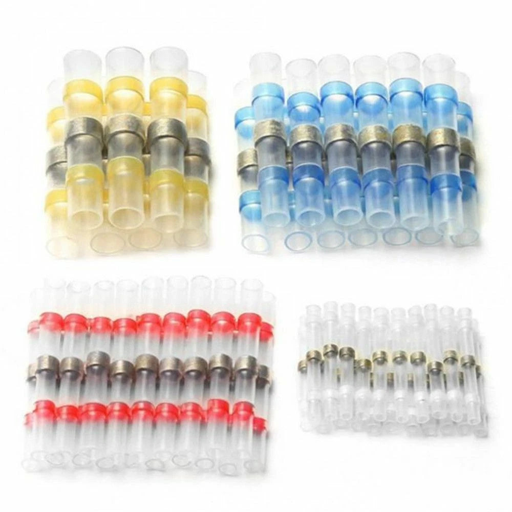 40pcs Waterproof Solder Seal Sleeve Wire Connectors Heat Shrink Terminals