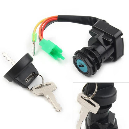 Ignition Key Switch for Suzuki LTF250 LT-F250 LTF250F (1998–2002)