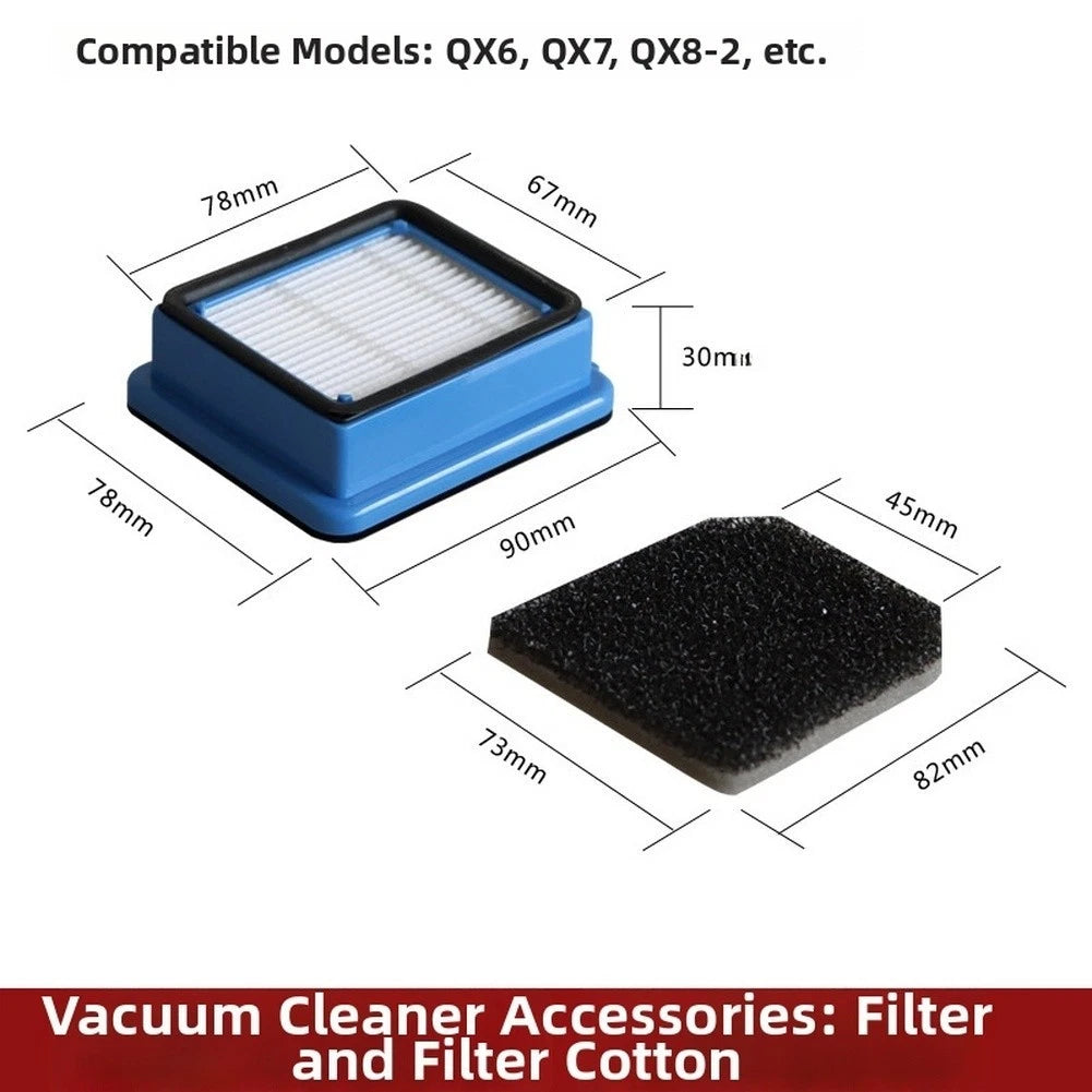 Vacuum Filter Sponge Pad for Easy Cleaning (No Known Part Numbers)