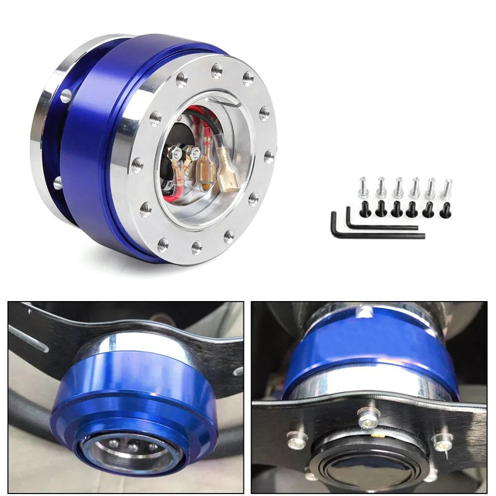 Steering Wheel Quick Release Hub Adapter for Universal Fit (All Years)