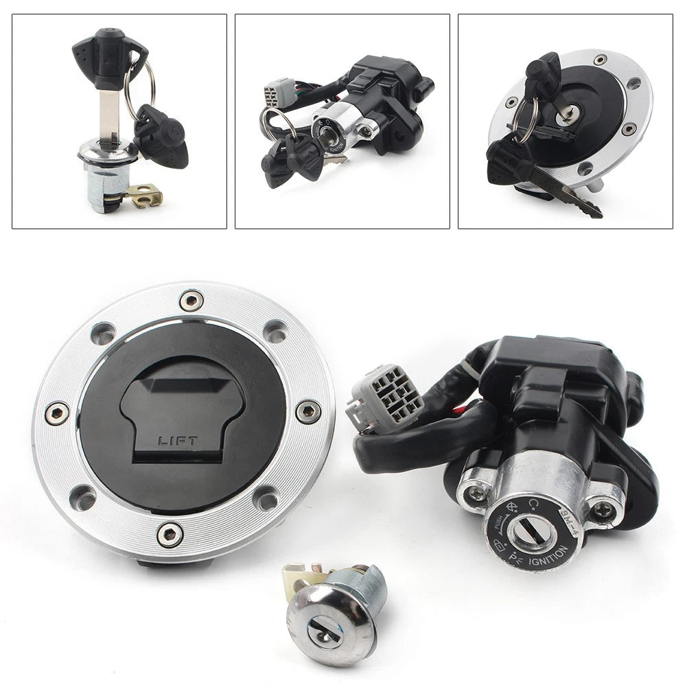 Ignition Lock Fuel Cap Lock Set for Suzuki VStrom 1000/DL1000 (2002–2009)