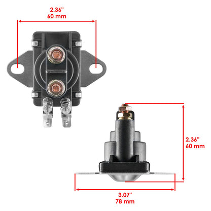 Starter Solenoid Relay Switch Replacement for Mercury 75 HP (1960–2005)