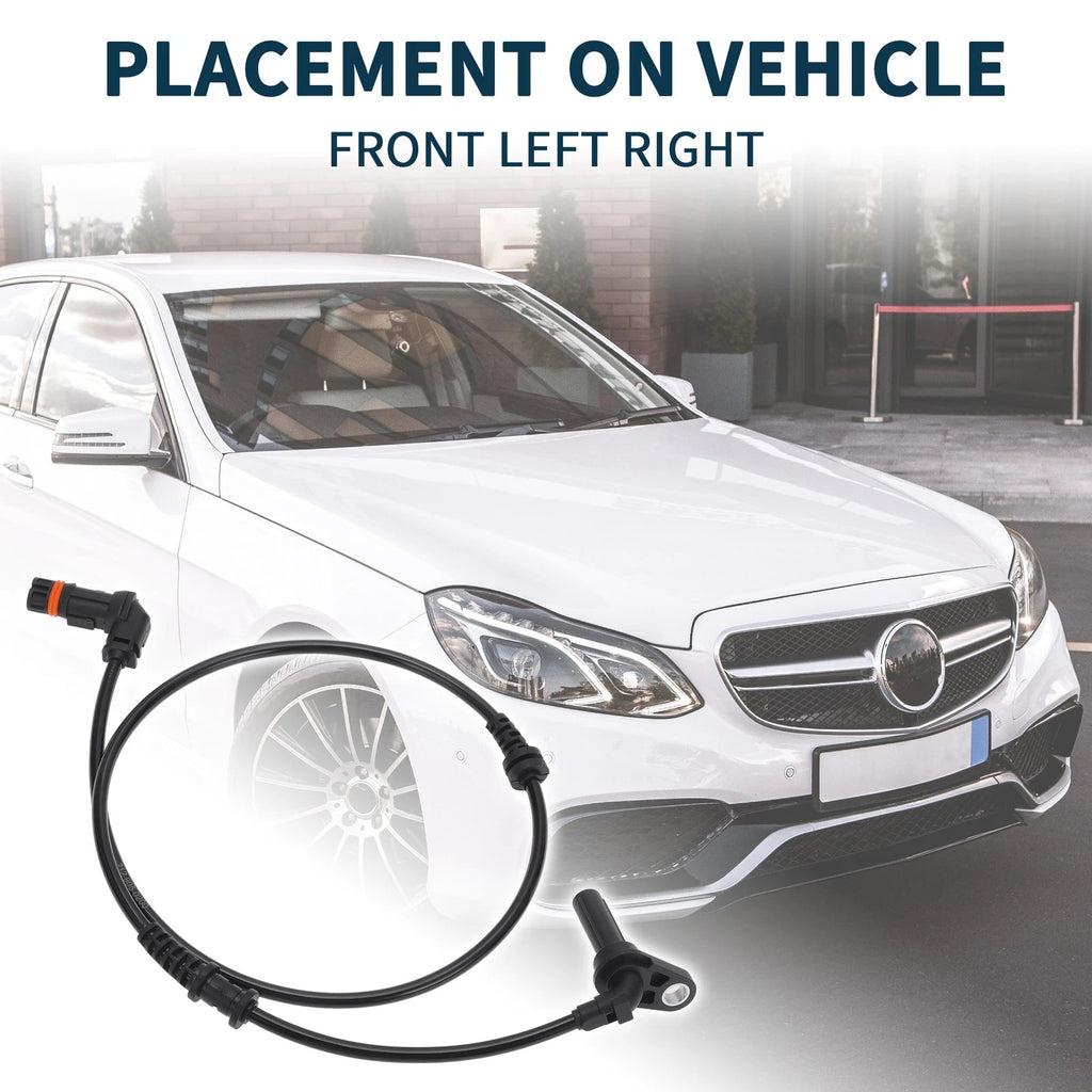 ABS Wheel Speed Sensor 2pcs Front Left Right for Mercedes-Benz A212 (2010–2016)
