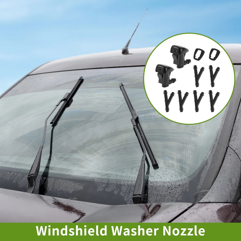 Windshield Washer Nozzle with Hose Connector for Dodge Charger (2015–2021)