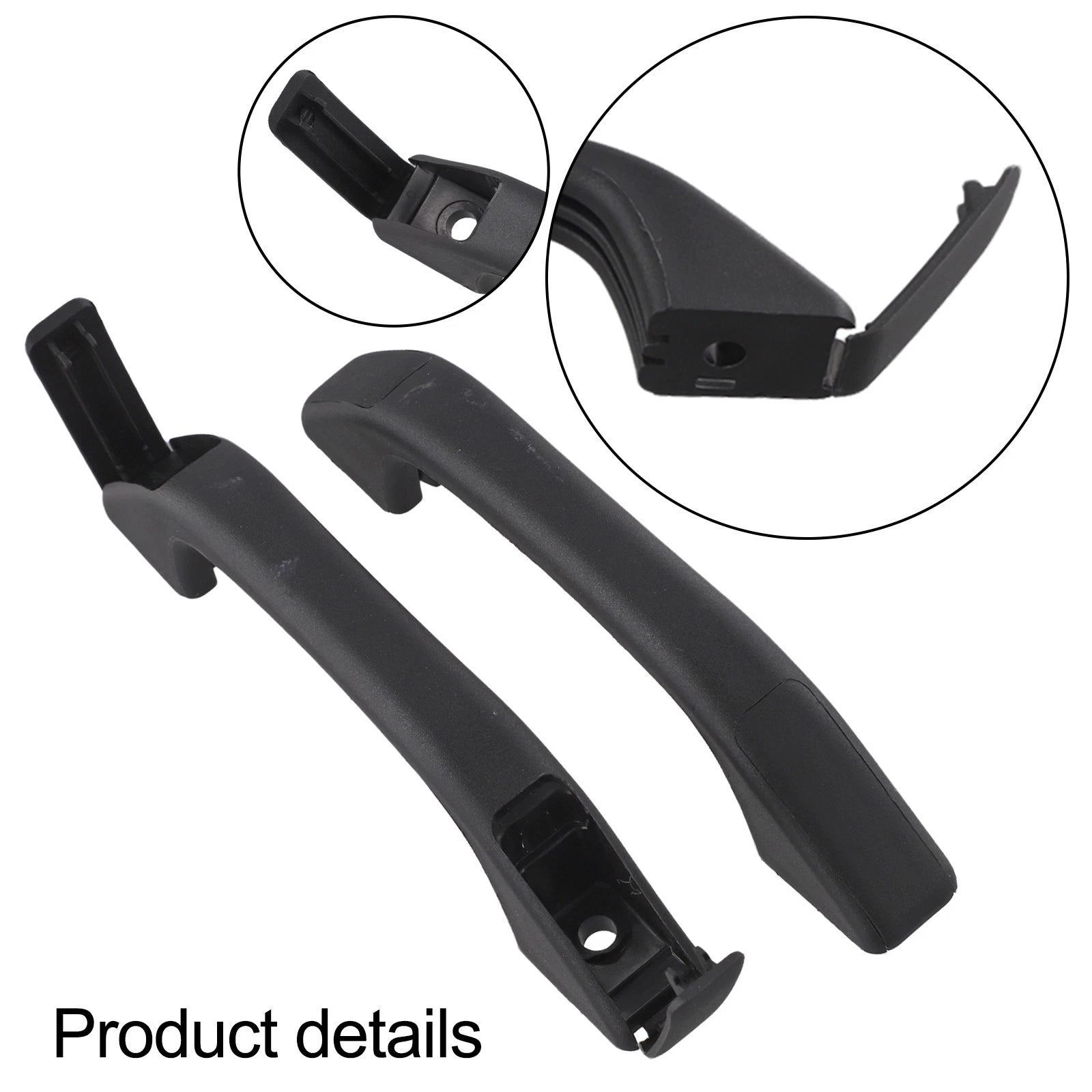 2Pc Grab Pull Handles for with Protective Hole Cover