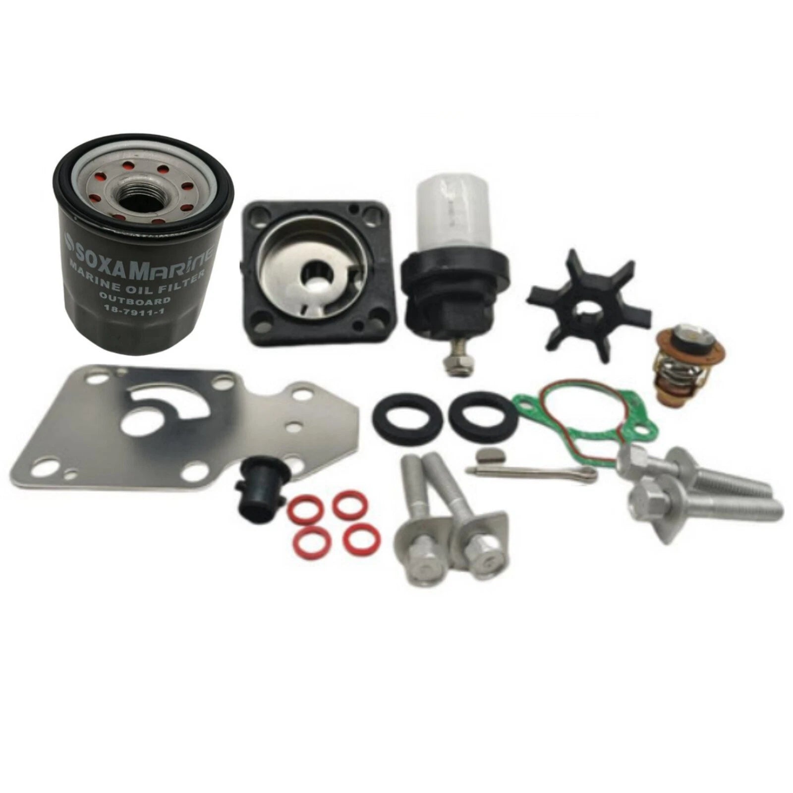 Yamaha Outboard Maintenance Service Kit for 9.9HP 15HP (63V-W0078-01 61N-24560-10)