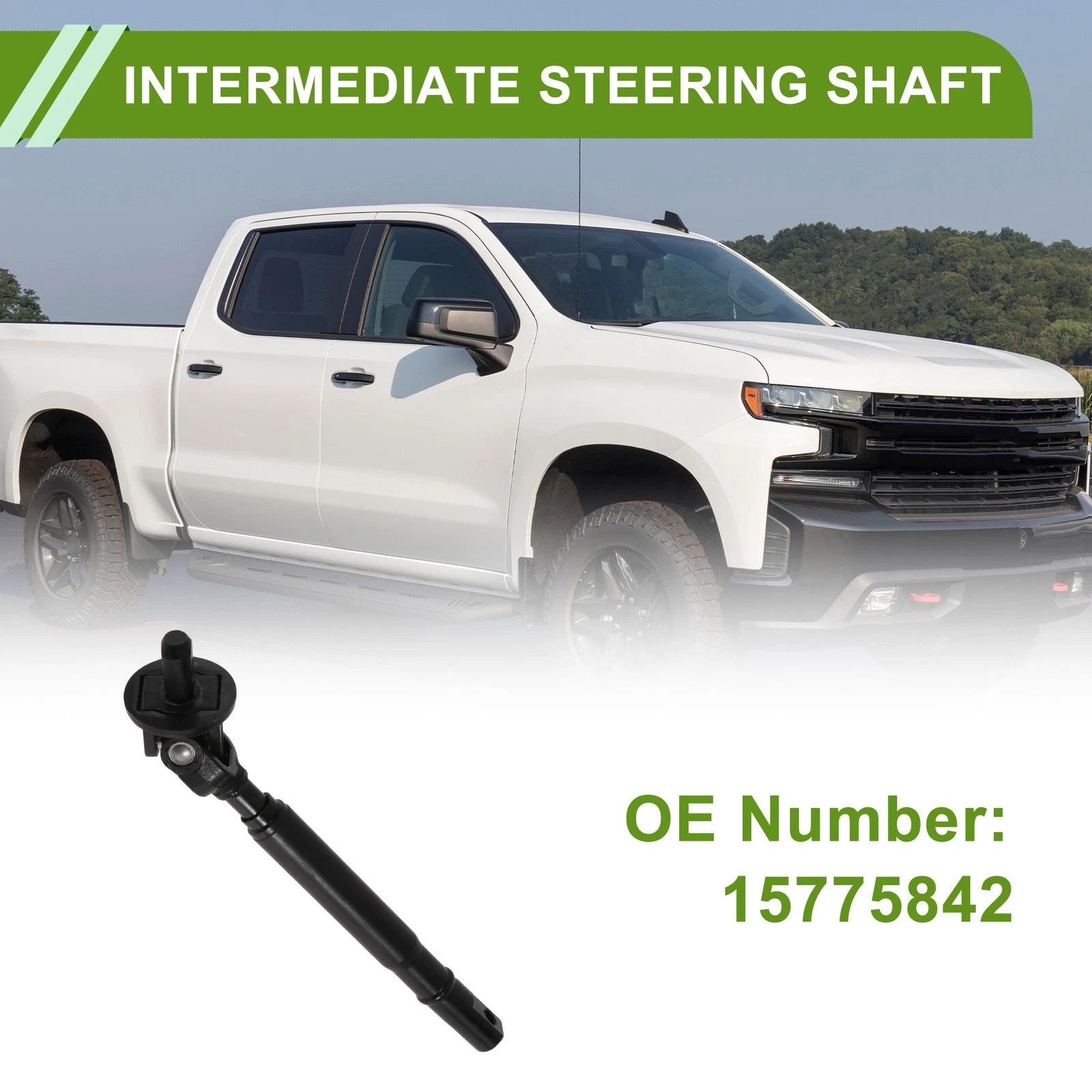 Steering Column Shaft Replacement for Chevrolet Silverado 1500 (2007-2019)