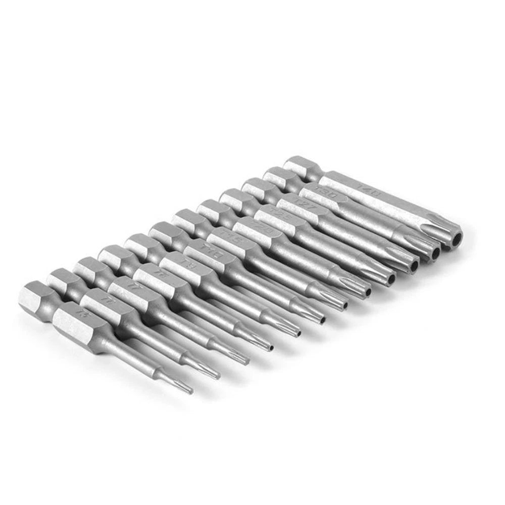 12-in-1 Magnetic Tamper Security Drill Bit Set for