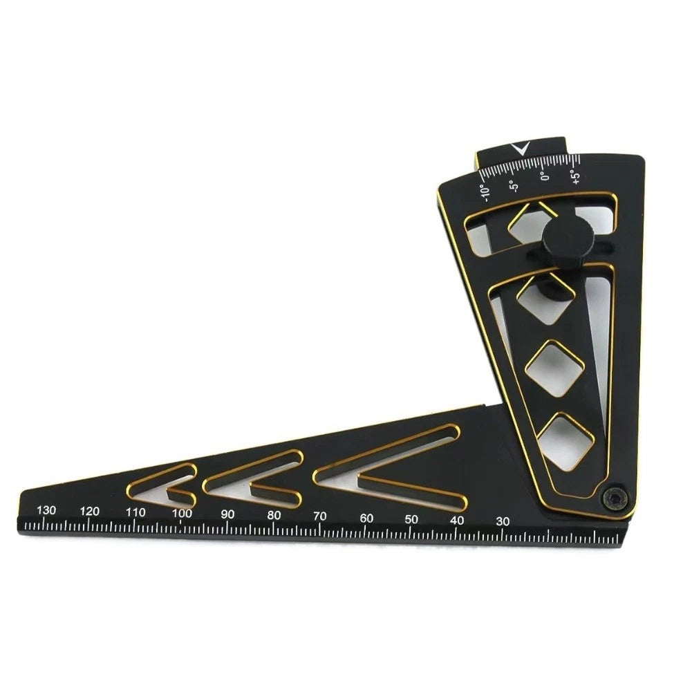 Adjustable Metal Ruler for RC Cars (1:8, 1:10 Scale Models)