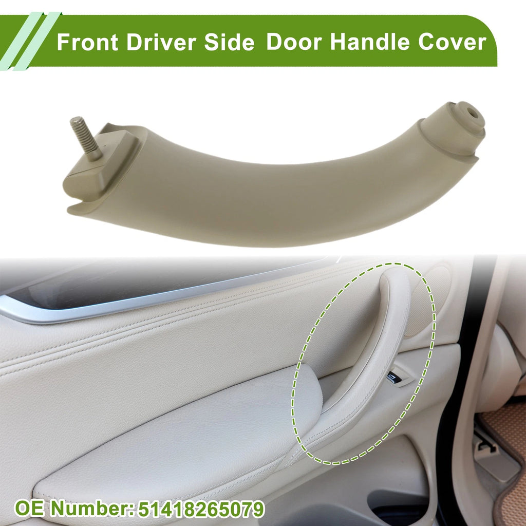 Door Panel Handle Pull Trim Cover Replacement for BMW X5 (2000–2006)