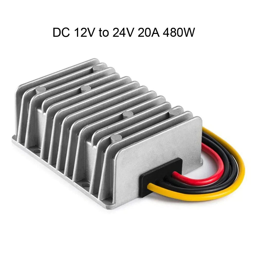 480W DC-DC 12V to 24V Step-Up Converter 20A Car Power Supply Module Regulator