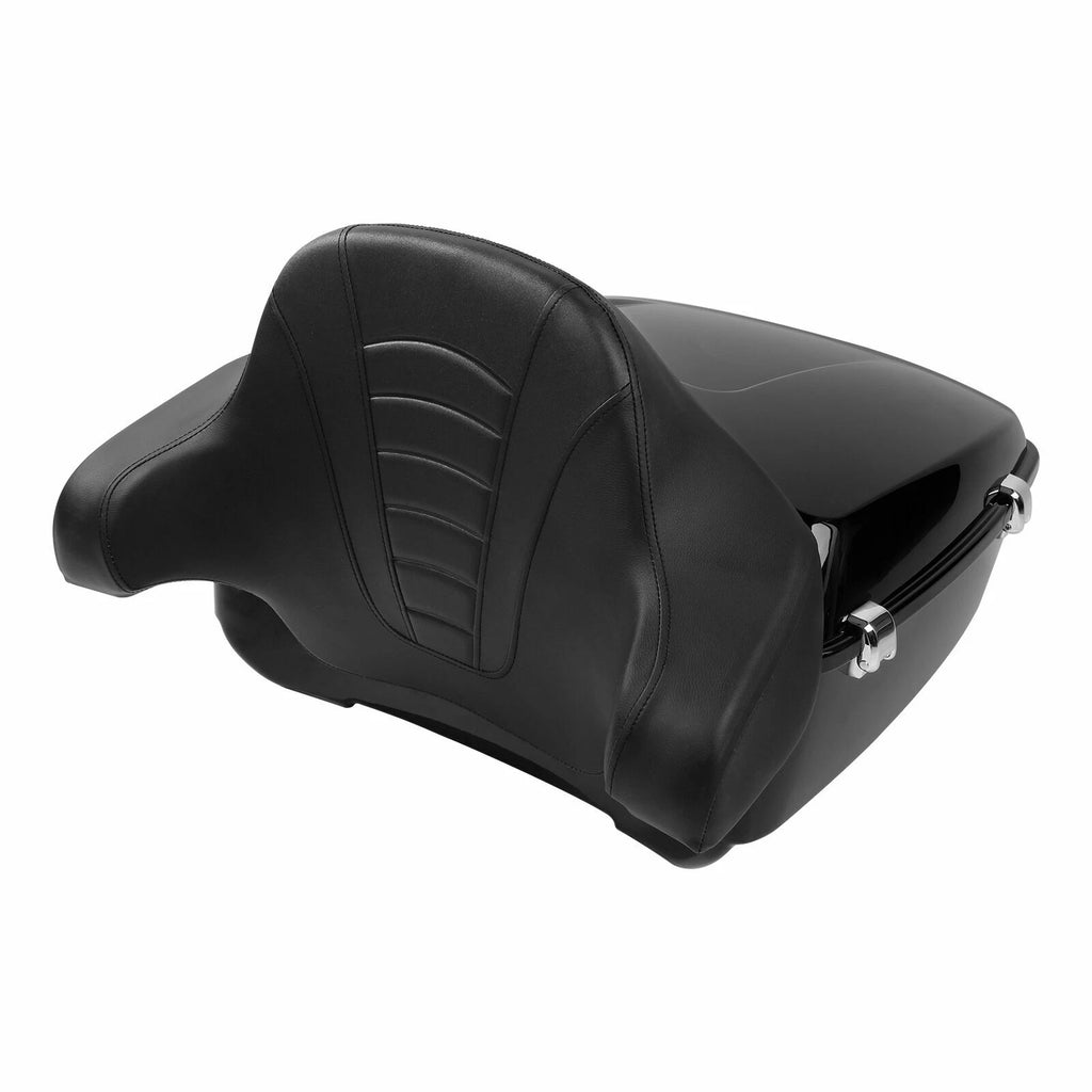 King Pack Trunk Backrest Mount Rack for Harley Touring Glide (2009–2013)