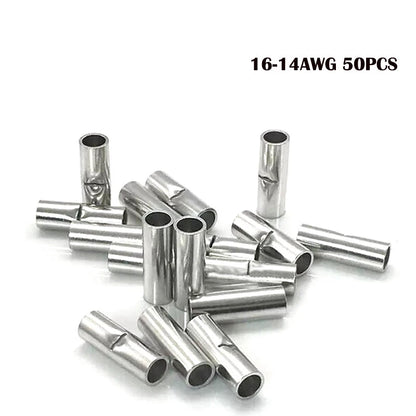 50pcs Butt Connectors for (22-10 AWG)
