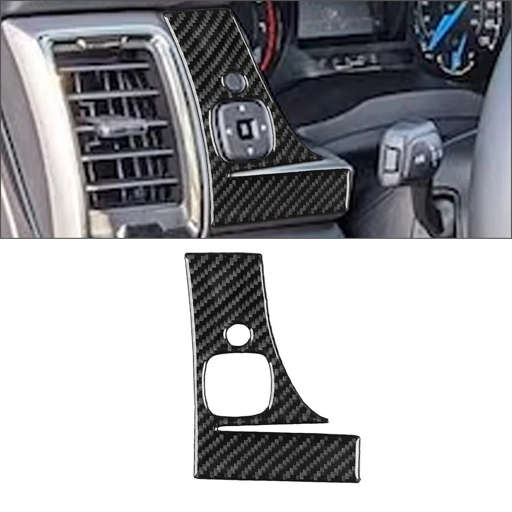 Rear View Mirror Control Panel Cover for Ford Ranger Sport (2015–2023) Black