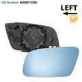 Heated Left Side Mirror Glass Replacement for Audi A3 (2000–2003)