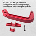 6 Ton Auto Body Frame Deep Hook Clamp Dent Puller for Universal Use