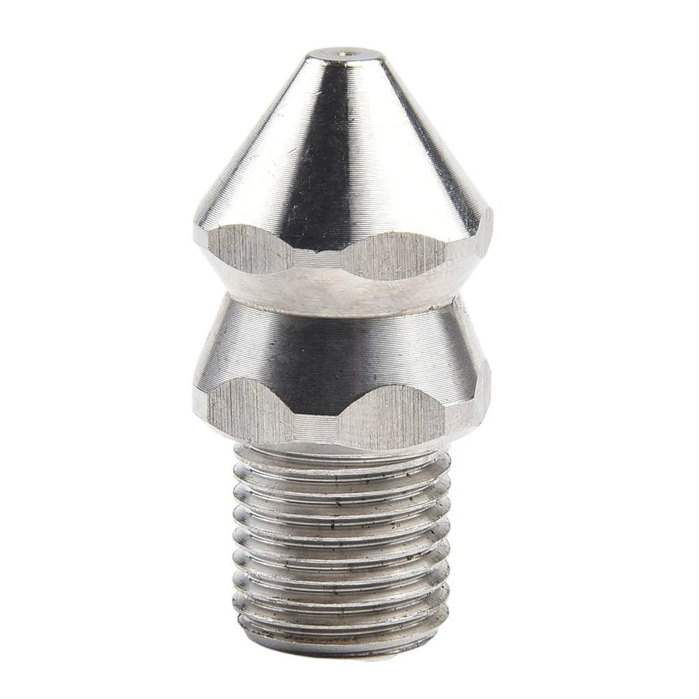 7-Jet Pressure Washer Drain Sewer Cleaning Jetter Nozzle 1/4 Inch