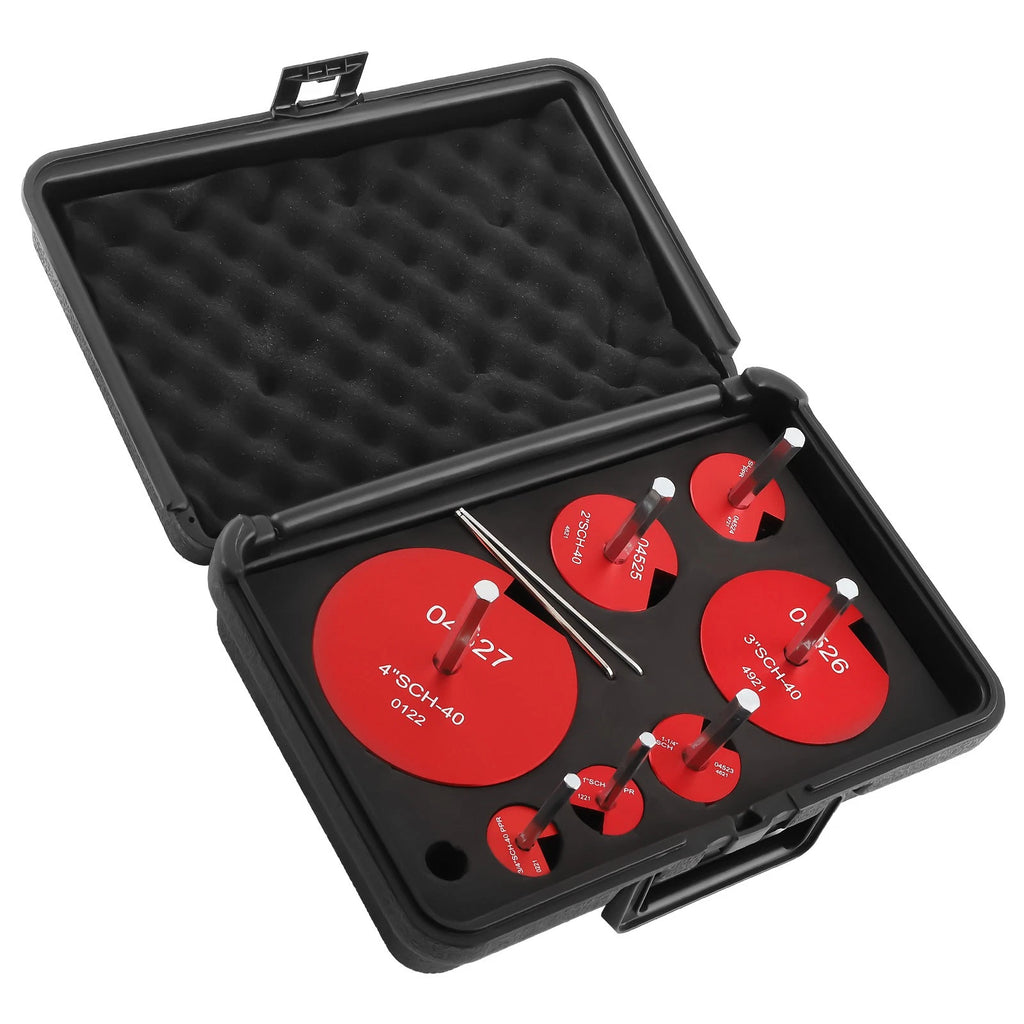 7pcs Plastic Pipe Fitting Reamer Kit for PVC/ABS Drills