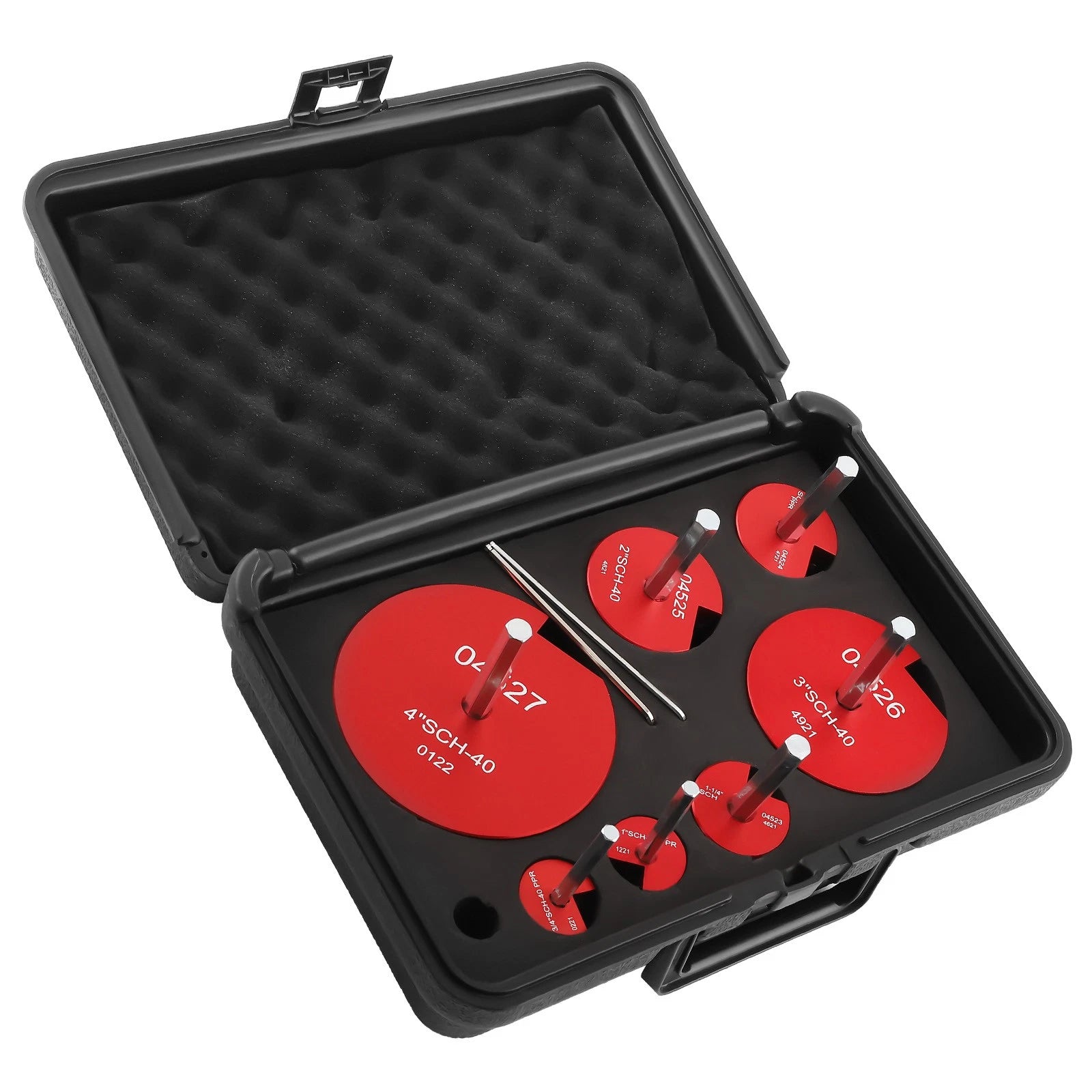 7pcs Plastic Pipe Fitting Reamer Kit for PVC/ABS Drills